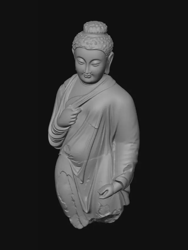 3D model for Terracotta Buddha