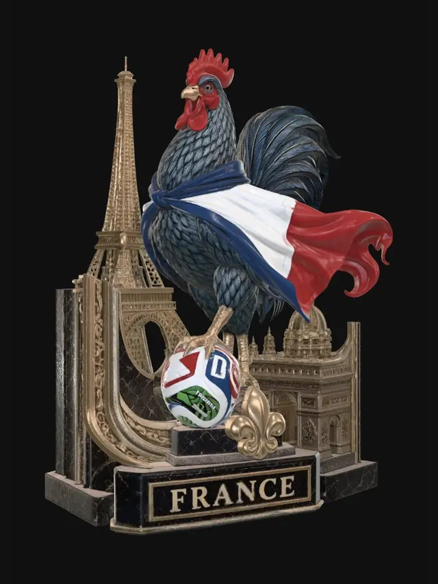 3D model for Le Coq de France