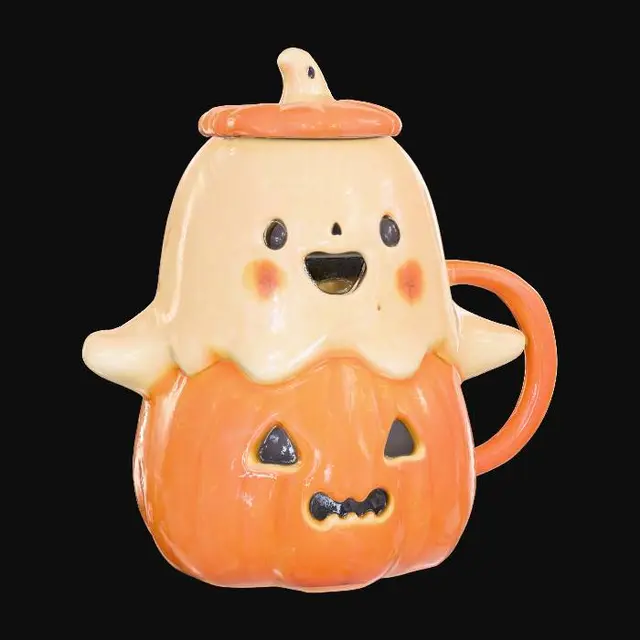 3D model for Haunted Teacup Delight, #Halloween2025#