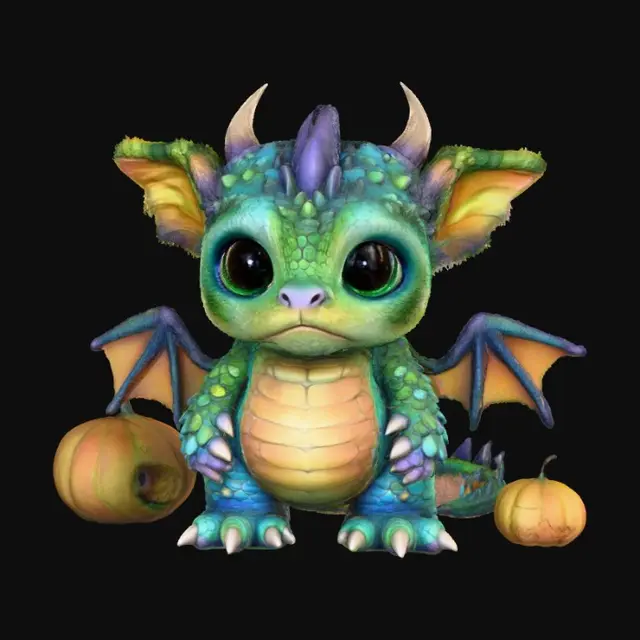 3D model for Pumpkin Pals, #Halloween2025#