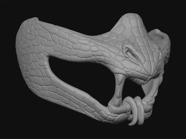 3D model for Cobra Mask: 3D Modeling and Printing