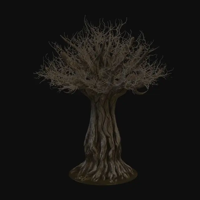 3D model for The Gnarled Sentinel