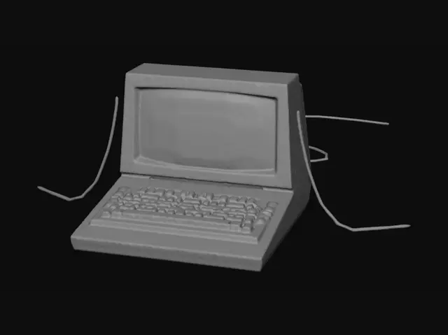 3D model for Retro Computer Mystique