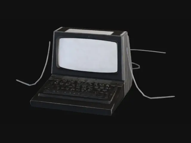 3D model for Retro Computer Mystique