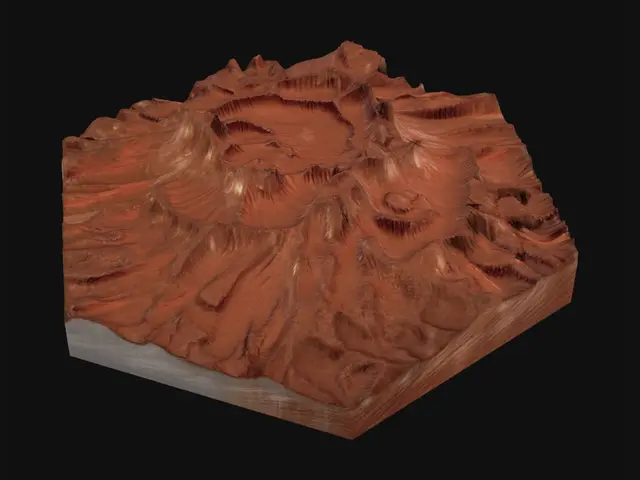 3D model for Ethereal Mountainscape