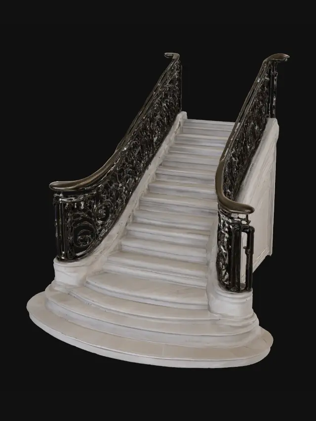 3D model for Grand Marble Staircase