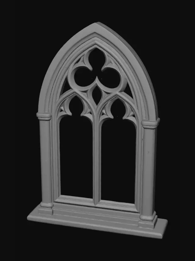 3D model for Gothic Stone Archway