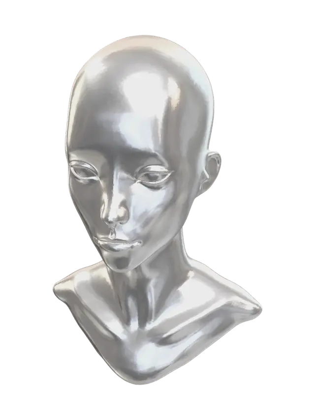 Modello 3D Modern Characterbase, generato dall’IA