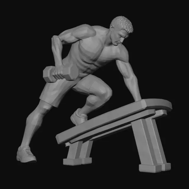 3D model for Lunge of Steel