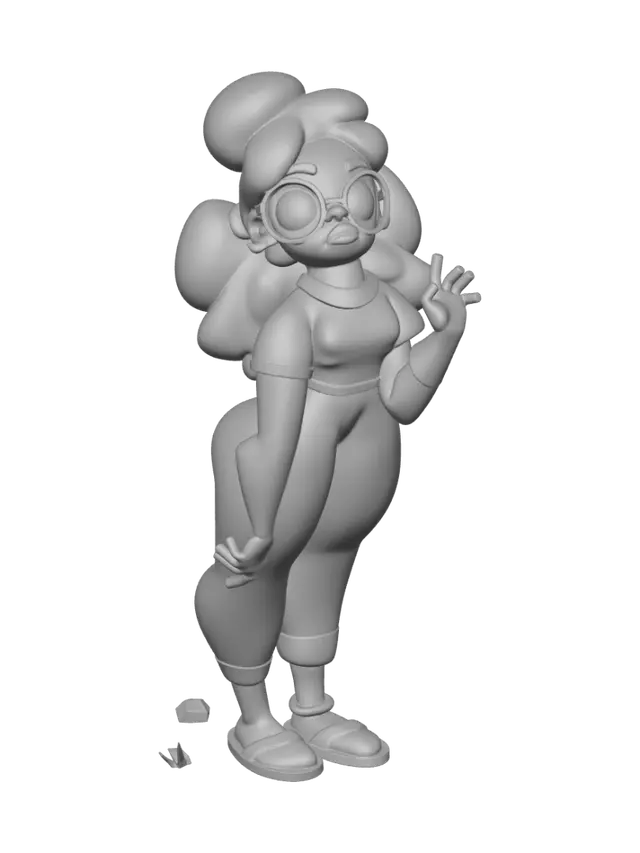3D model for The Quiet Embrace