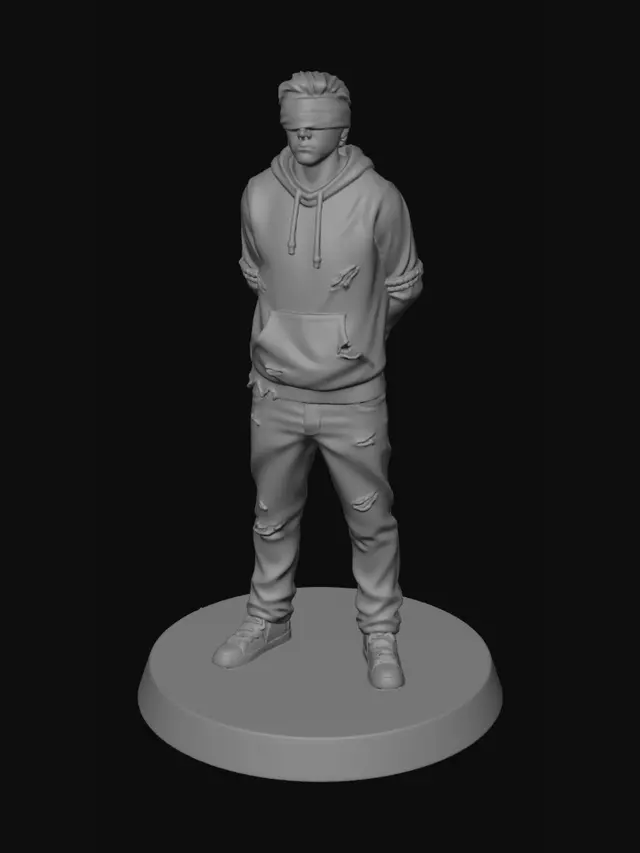 3D model for Blindfolded Wanderer