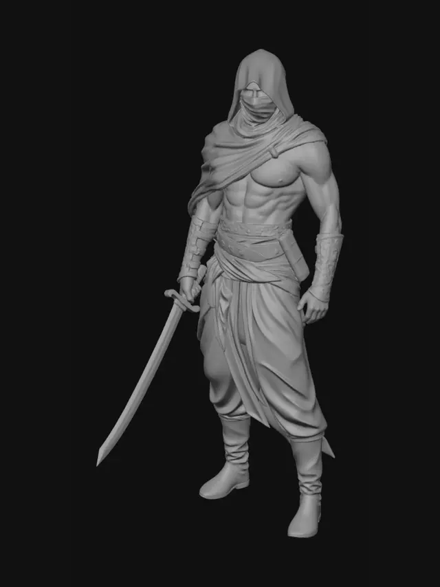 3D model for Desert Warlord