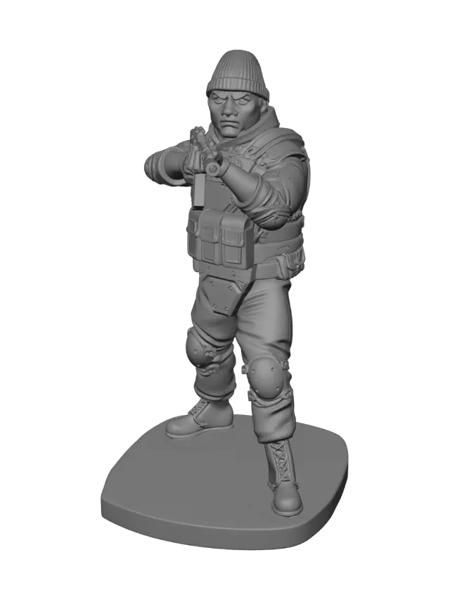3D model for Desert Recon Rifleman