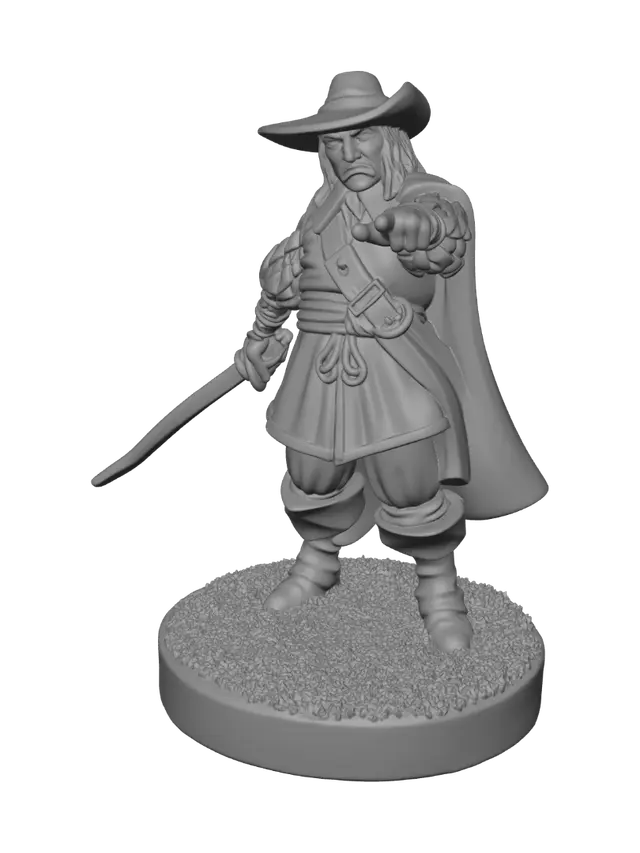 3D model for Musketeer of the Sands