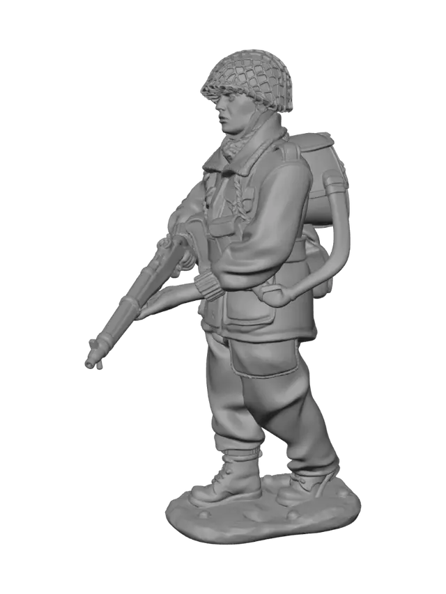 3D model for Camouflage Rifleman