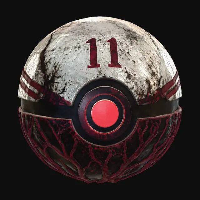 3D model for 11th Pokeball