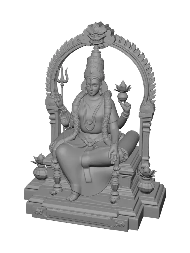 3D model for Sri Muthumariamman