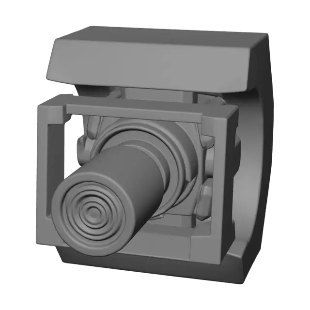3D model for crie um switch de teclado estilo gateron que seja funcionavel, tem q ser um modelo que dê para imprimir