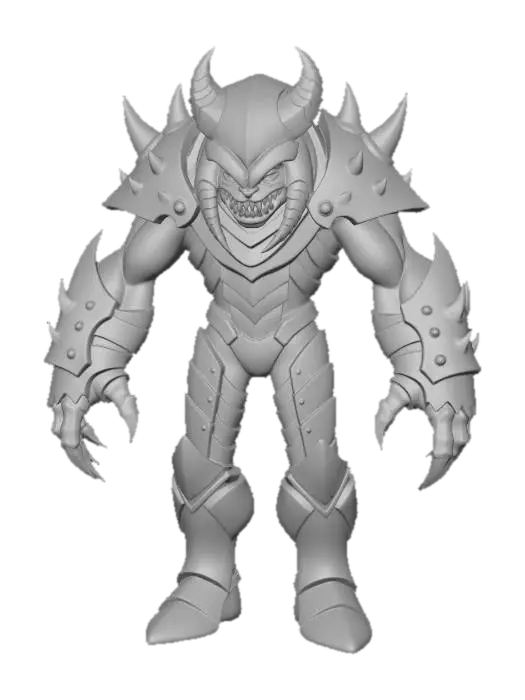 3D model for Inferno Warlord