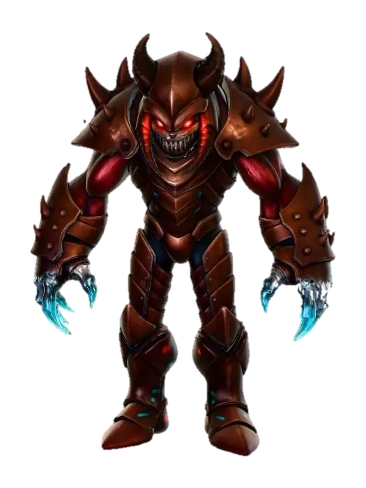 3D model for Inferno Warlord