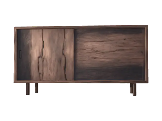 3D model for Cracked Timber Sideboard