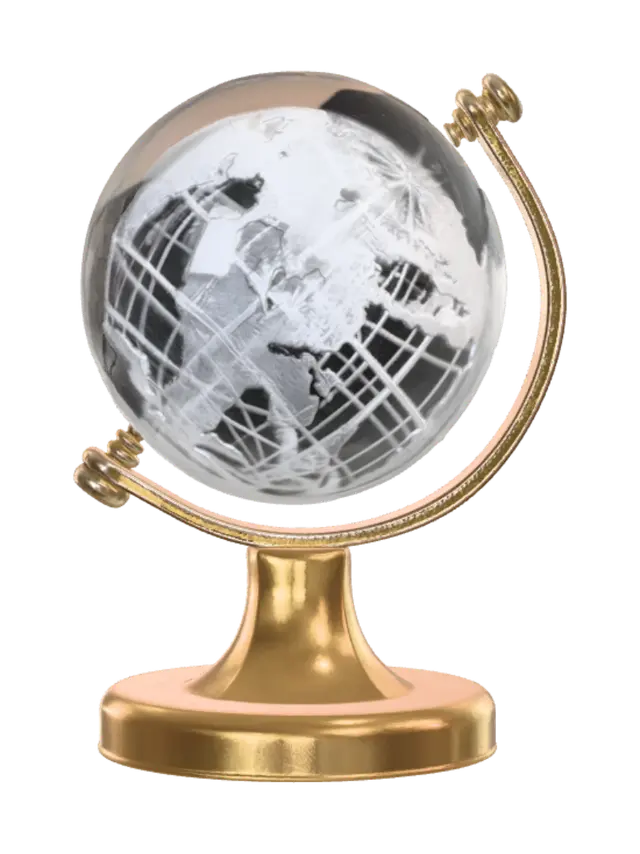 3D model for Cracked Globe