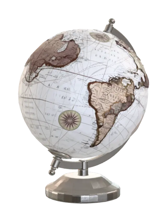 3D model for Globe of the Americas