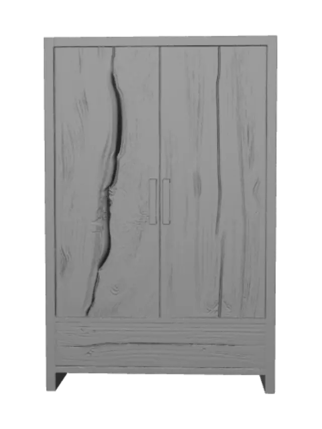 3D model for Split Timber Cabinet