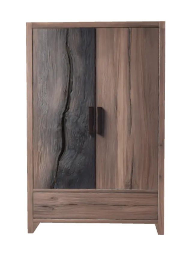 3D model for Split Timber Cabinet
