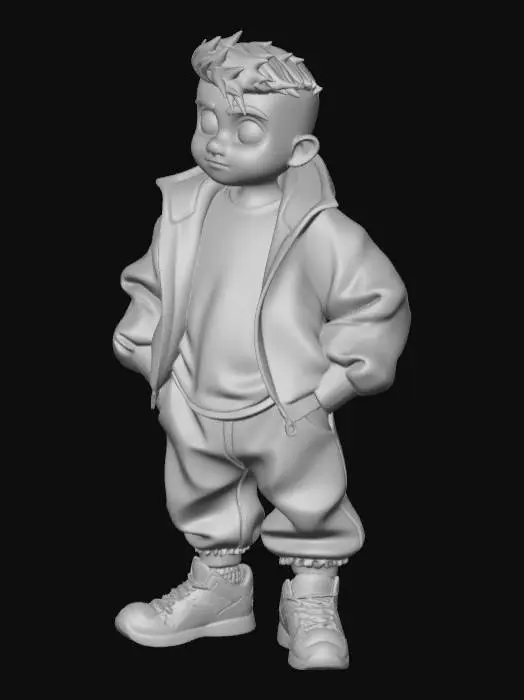 3D model for stylized 3D cartoon character, trendy outfit, high quality, colorful, tiktok style
realistic sneakers 3D model, studio lighting, detailed