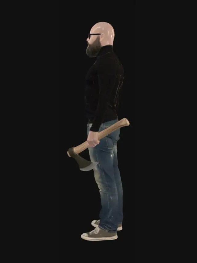 3D model for Modern Lumberjack