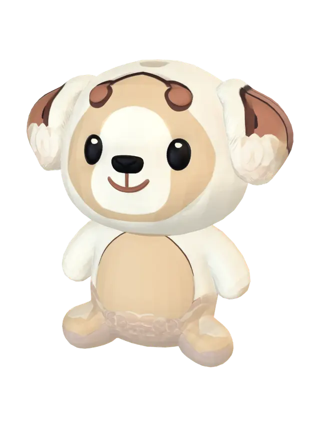 3D model for Smiling Puppy