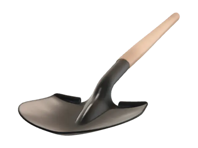 3D model for Garden Shovel