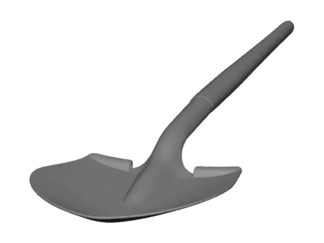 3D model for Garden Shovel