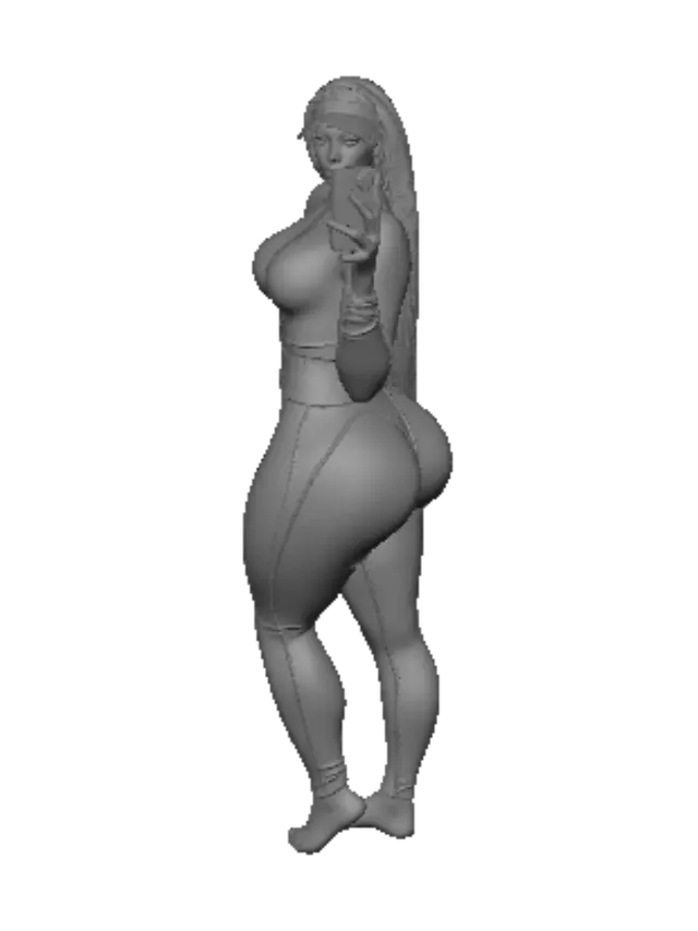 3D model for Glam Gym Selfie