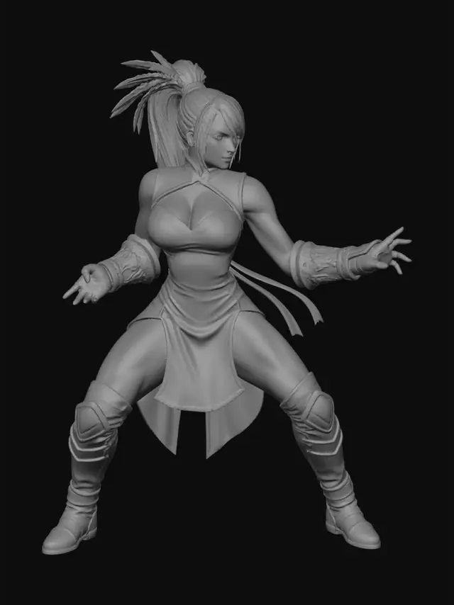 3D model for Feathered Fury
