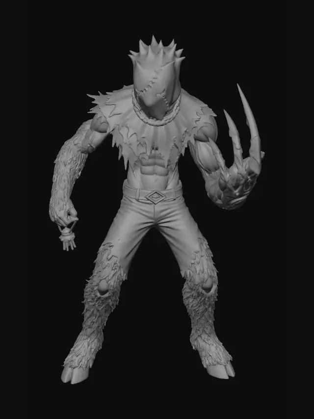 3D model for Stitchbound Warlord