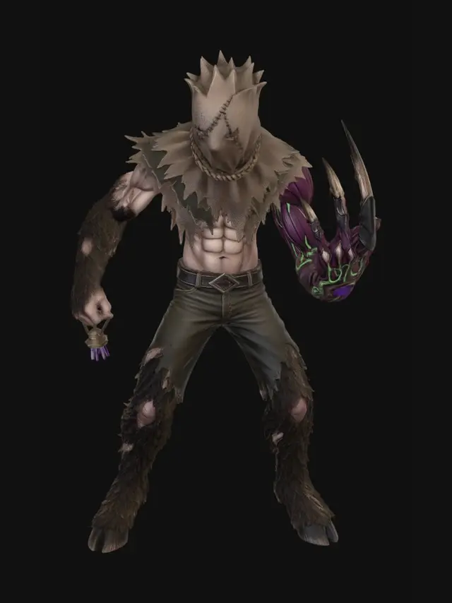 3D model for Stitchbound Warlord