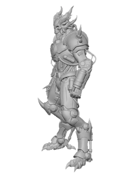3D model for Atom Engine Juggernaut