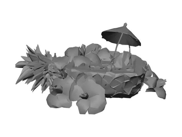 3D model for Pineapple Paradise
