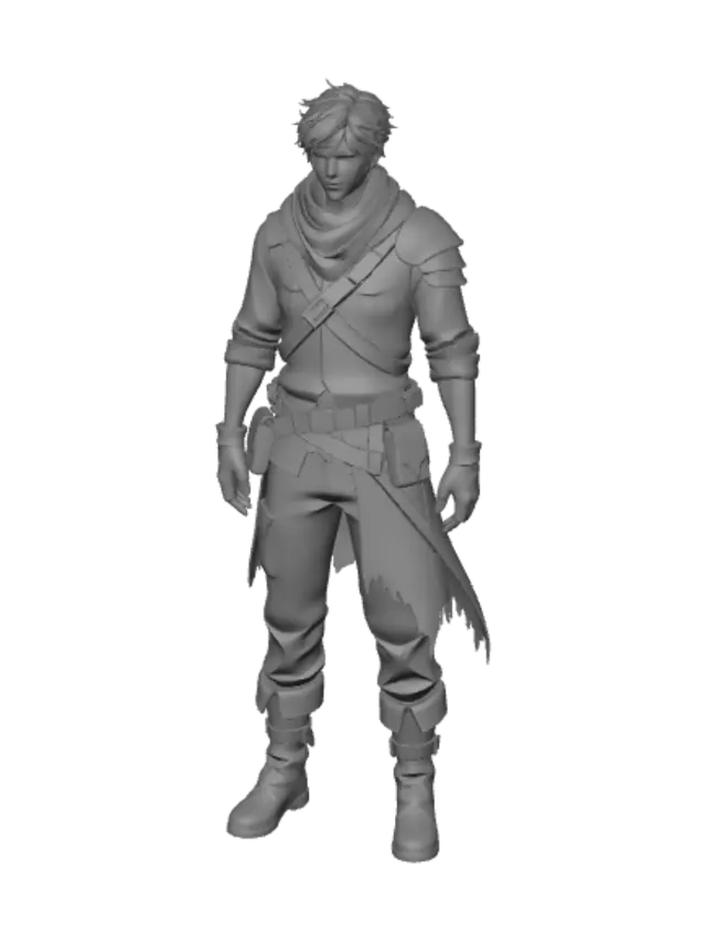 3D model for Duskbound Adventurer