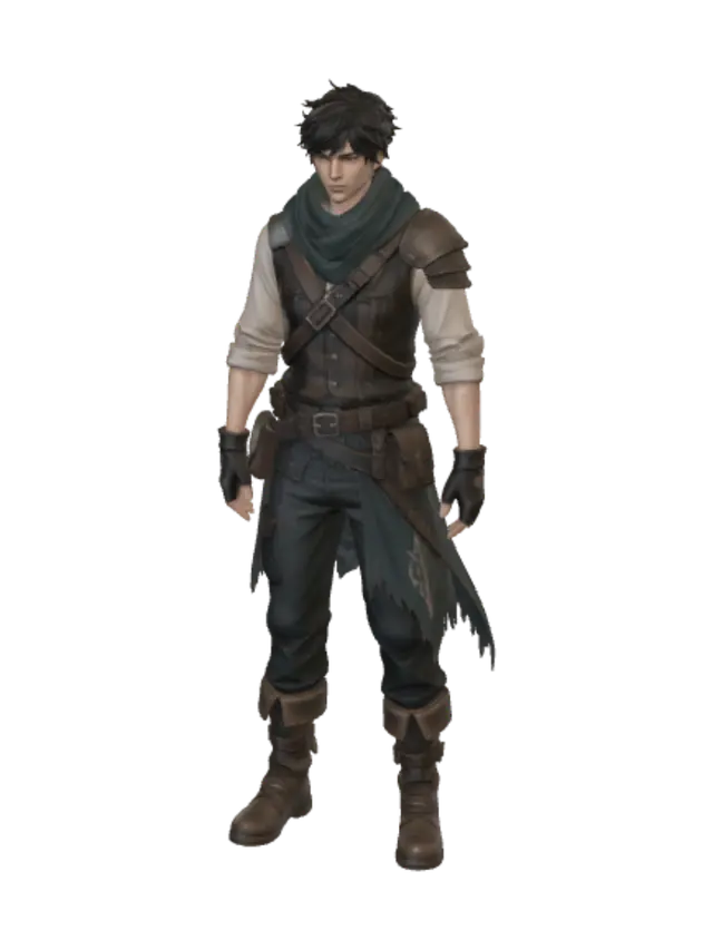 3D model for Duskbound Adventurer
