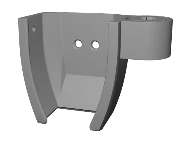3D model for 3D-Printed U-Shaped Mount with Bearing Sleeve
