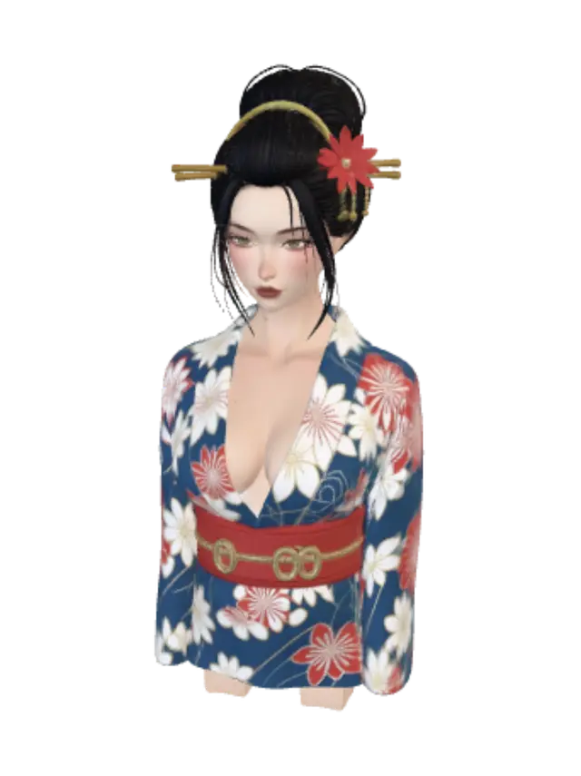 3D model for Elegance in Bloom