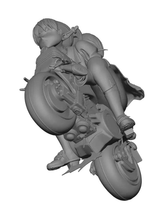 3D model for Wheelie Queen