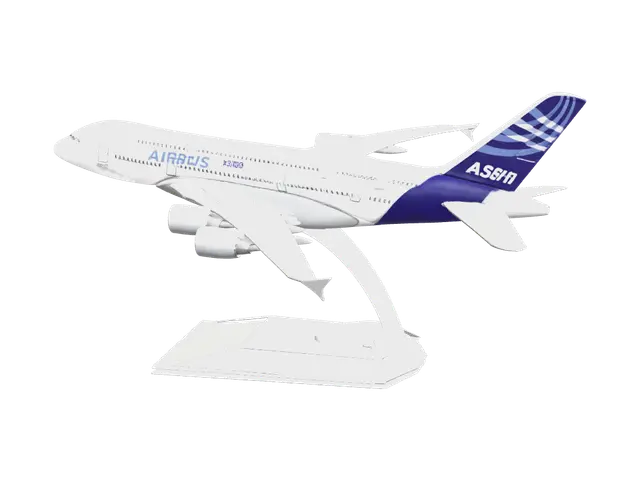 3D model for Low-Poly Airbus