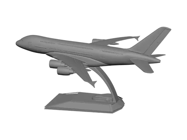 3D model for Low-Poly Airbus