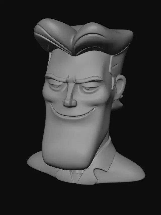 3D model for Smug Showman
