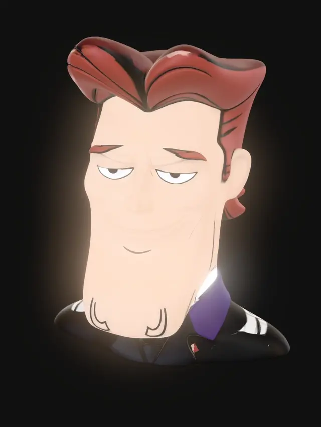 3D model for Smug Showman