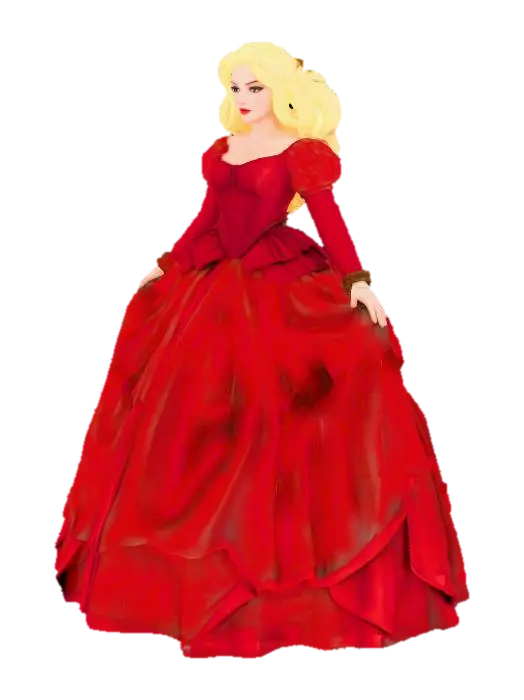 Gothic Elegance - Bliss 3D model, vytvořený pomocí AI